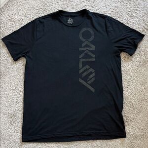 Oakley Men's Black Graphic Tee